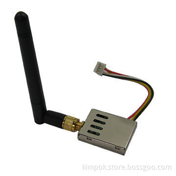 FPV video and audio 1000mW transmitter with 2.4G, 4 channels for RC helicopters and FPV systemsNew